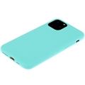 iPhone 15 Pro Max Anti-Fingeraftryk Mat TPU Cover - Cyan