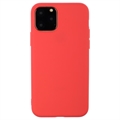 iPhone 15 Pro Max Anti-Fingeraftryk Mat TPU Cover - Rød