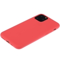 iPhone 15 Pro Max Anti-Fingeraftryk Mat TPU Cover - Rød