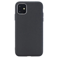 Anti-Fingeraftryk Mat iPhone 11 Pro Max TPU Cover - Sort