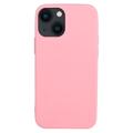 Anti-Fingeraftryk Mat iPhone 14 TPU Cover - Pink