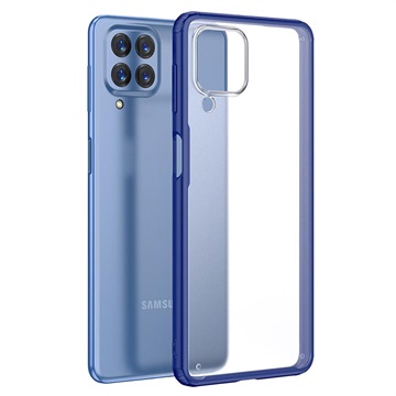 Anti-Shock Samsung Galaxy M53 Hybrid Cover - Blå / Klar