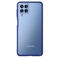 Anti-Shock Samsung Galaxy M53 Hybrid Cover - Blå / Klar