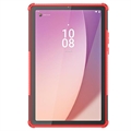 Anti-Slip Lenovo Tab M9 Hybrid Cover med Stativ - Rød / Sort