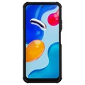 Anti-Slip Xiaomi Redmi Note 11/11S Hybrid Cover med Stand - Sort