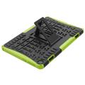 Anti-Slip Lenovo Tab M10 Gen 3 Hybrid Cover med Stand - Grøn / Sort