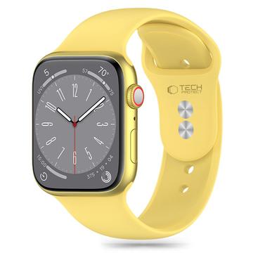 Apple Watch Series 10/9/8/7/6/SE Tech-Protect Silikonerem - 40mm/41mm/42mm - Kanariegul