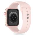 Apple Watch Series 10/9/8/7/6/SE Tech-Protect Silikonerem - 40mm/41mm/42mm - Lyserød