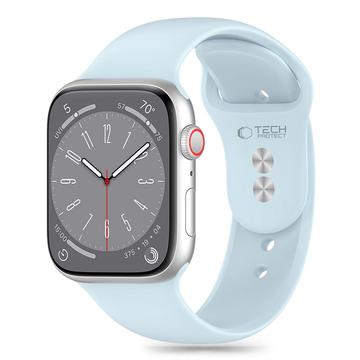 Apple Watch Series 10/9/8/7/6/SE Tech-Protect silikonerem - 40mm/41mm/42mm - Himmel