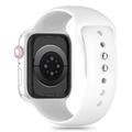 Apple Watch Series 10/9/8/7/6/SE Tech-Protect Silikone rem - 40mm/41mm/42mm - Hvid