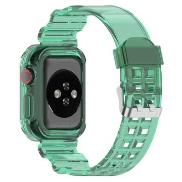 Apple Watch Series 10 Udskiftning af Silikonestrop med Integreret Ramme - 42mm