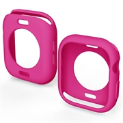 Apple Watch Series 10 Silikone Cover - 42mm - Hot Pink