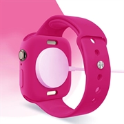 Apple Watch Series 10 Silikone Cover - 42mm - Hot Pink