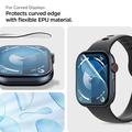 Apple Watch Series 10 Spigen Elite Shield EZ Fit skærmbeskytter - 42mm - Klar - 2 stk.