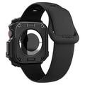 Apple Watch Series 10 Spigen Rugged Armor TPU Cover - 42mm - Sort