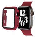 Apple Watch Series SE (2022)/SE/6/5/4 Plastikcover med Skærmbeskytter - 44mm - Vinrød