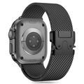 Apple Watch Series Ultra 2/Ultra/10/9/8/7/6/SE (2022)/SE Tech-Protect Milano-rem - 49mm/46mm/45mm/44mm - Sort