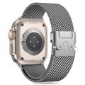 Apple Watch Series Ultra 2/Ultra/10/9/8/7/6/SE (2022)/SE Tech-Protect Milan-rem - 49mm/46mm/45mm/44mm - Sølv