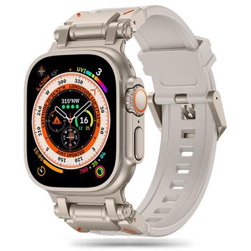 Apple Watch Series Ultra 2/Ultra/10/9/8/SE (2022)/7/SE/6/5/4/3/2/1 Tech-Protect Delta Pro-rem - 49mm/46mm/45mm/44mm/42mm - Stjernelys / Titanium