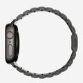 Apple Watch Series Ultra 2/Ultra/10/9/8/SE (2022)/7/SE/6/5/4/3/2/1 Tech-Protect SteelBand-rem i rustfrit stål - 49mm/46mm/45mm/44mm/42mm - Sort