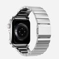 Apple Watch Series Ultra 2/Ultra/10/9/8/SE (2022)/7/SE/6/5/4/3/2/1 Tech-Protect SteelBand-rem i rustfrit stål - 49mm/46mm/45mm/44mm/42mm - Sølv