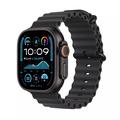 Apple Watch Ultra 2 LTE MX4P3DH/A - Titanium, sort Ocean-armbånd, 49mm - Sort