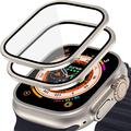 Apple Watch Ultra/Ultra 2 Hofi Glass Ring Skærmbeskyttelse Hærdet Glas - 49mm - 2 Stk. - Titanium