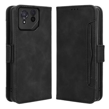 Asus ROG Phone 8/8 Pro Pung Cover med Kortholder - Sort