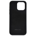 iPhone 14 Pro Max Audi Metal Logo Silikone Cover - Sort