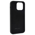 iPhone 14 Pro Max Audi Metal Logo Silikone Cover - Sort