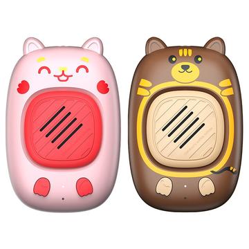 B2 Kids Cartoon Walkie Talkies med lommelygte - Intercom-legetøjssæt til udendørs camping og vandreture - 2 stk.