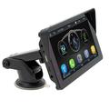 B5311 Trådløs CarPlay / Android Auto med bilholder, Bluetooth MP5-afspiller - 7"