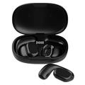 B66 Smart Bluetooth Translator Earbuds Real Time Earphone Translator Device til forretningsrejser og læring - sort