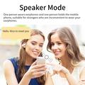 B66 Smart Bluetooth Translator Earbuds Real Time Earphone Translator Device til forretningsrejser og læring - sort