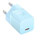 Baseus Mini GaN5 30W USB-C-vægoplader - blå