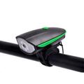 Cykellygte 3 tilstande USB genopladelig 250LM LED cykellygte lommelygte cykeltilbehør