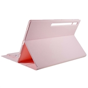 Samsung Galaxy Tab S9 Ultra Cover med Bluetooth Tastatur - Pink
