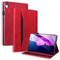 Business Style Lenovo Tab P11 Smart Folio Cover - Rød