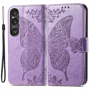 Sony Xperia 1 VI Butterfly Series Flip Cover med Pung