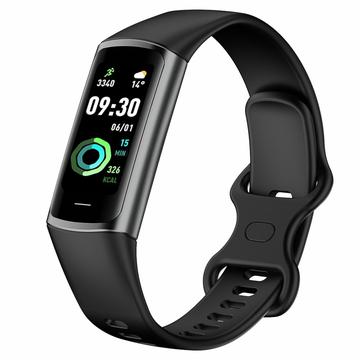 C68 1.1" Smart Bracelet Slim Fitness Watch med pulsmåling og sundhedsovervågning - sort