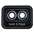 Samsung Galaxy Z Flip5 Kamera Linse Hærdet Glas Beskytter - Grøn