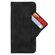 OnePlus 12 Pung Cover med Kortholder - Sort