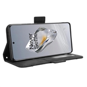 OnePlus 12R/Ace 3 Pung Cover med Kortholder - Sort