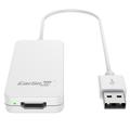 Carlinkit CPC200-HD2CP trådløs CarPlay-adapter - USB til HDMI - hvid