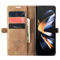 Caseme 013 Series Samsung Galaxy Z Fold4 Pung - Brun