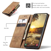 Samsung Galaxy S24 FE Caseme 013 Series Pung - Brun