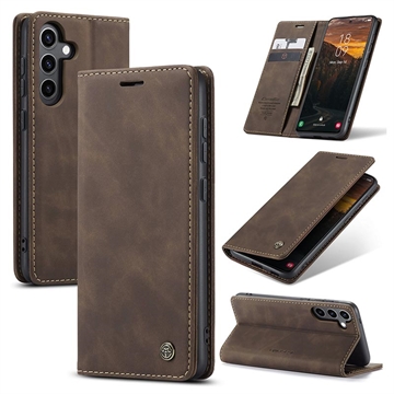 Samsung Galaxy S24 FE Caseme 013 Series Pung - Kaffe