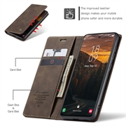 Samsung Galaxy S24 FE Caseme 013 Series Pung - Kaffe