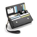 Caseme Me30 3-i-1 Crossbody Telefontaske - 4"-7.5" - Sort