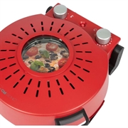 Clatronic PM 3787 Pizzamaskine - 1200W - Rød